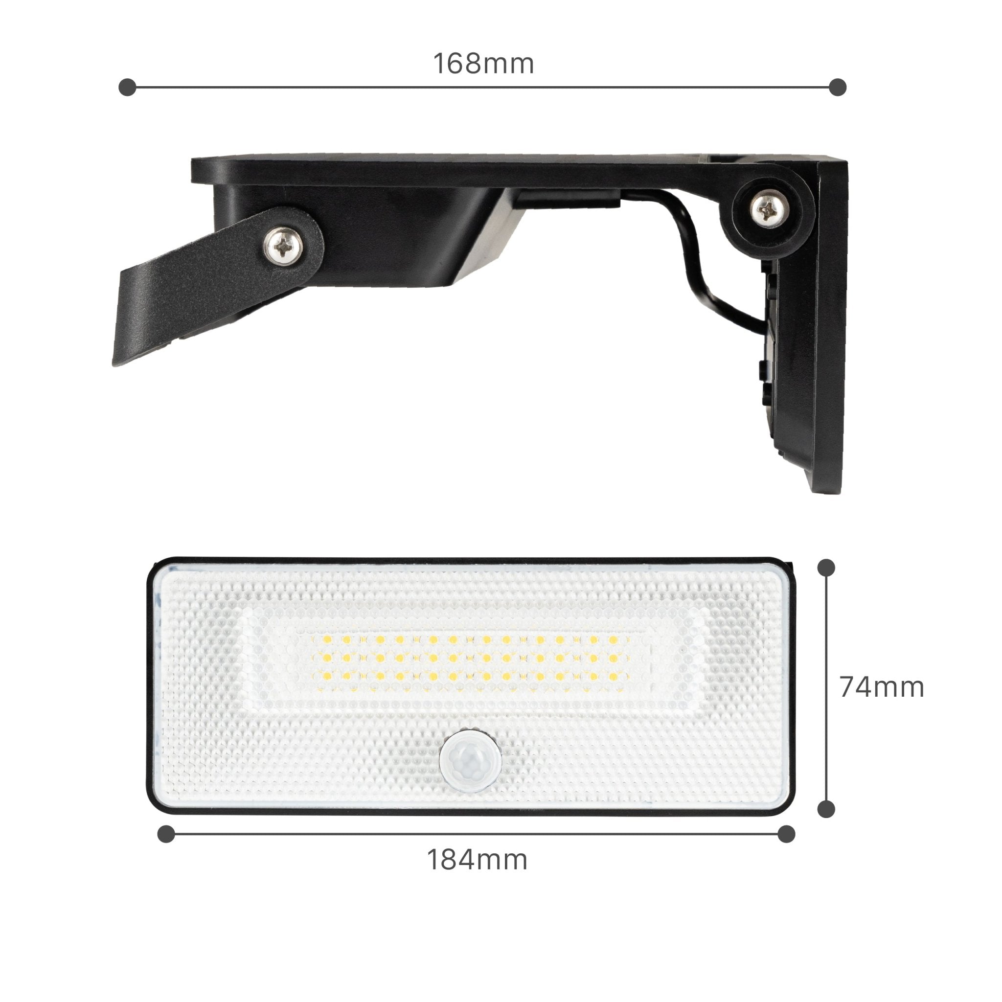 SolarEssence LED Buitenlamp met Bewegingssensor - Wandbevestiging - 1600 Lumen - IP54 Waterdicht - LED.nl