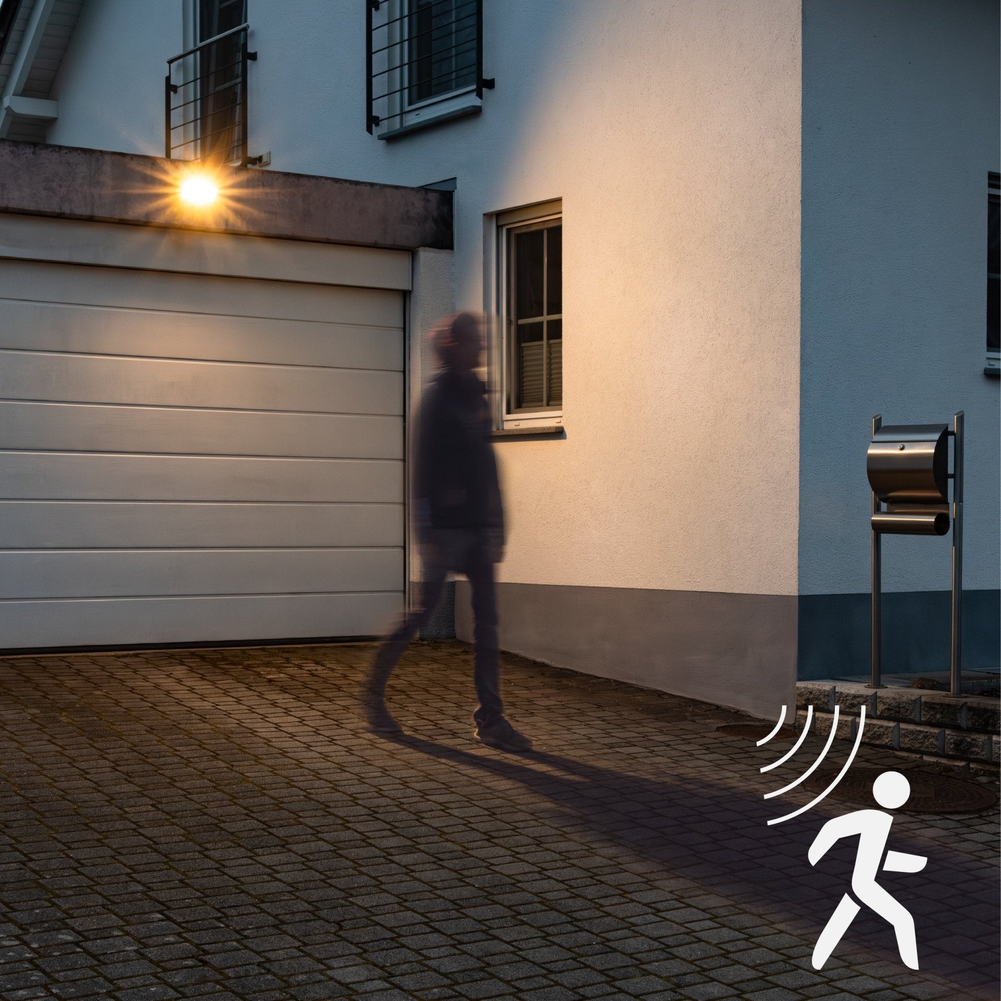 SolarEssence LED Buitenlamp met Bewegingssensor - Wandbevestiging - 1600 Lumen - IP54 Waterdicht - LED.nl