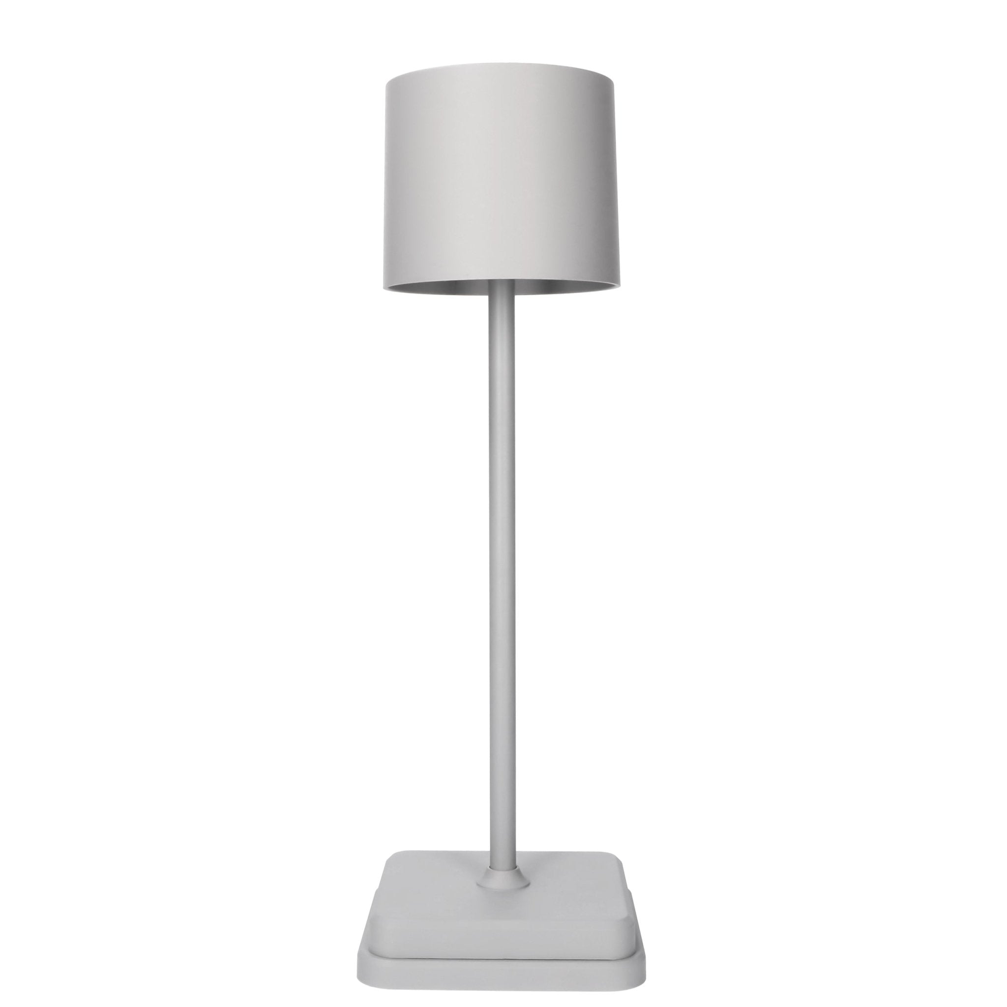 TouchDim Oplaadbare LED Tafellamp - Dimbaar via aanraking - Binnen en buiten - Grijs (kopie) - LED.nl