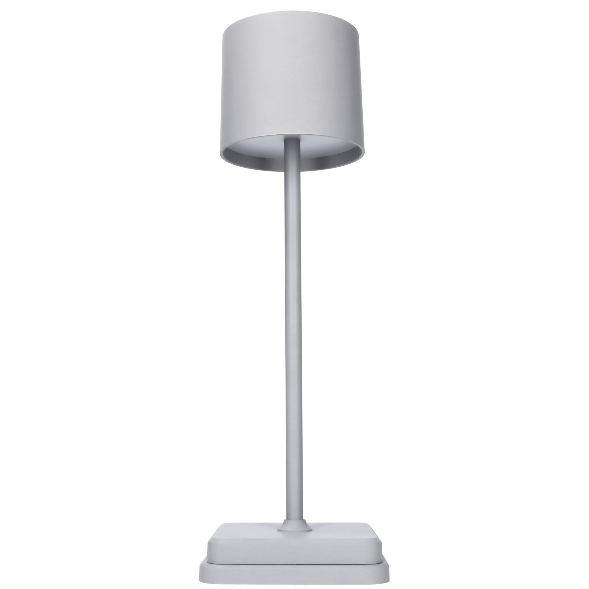 TouchDim Oplaadbare LED Tafellamp - Dimbaar via aanraking - Binnen en buiten - Grijs (kopie) - LED.nl