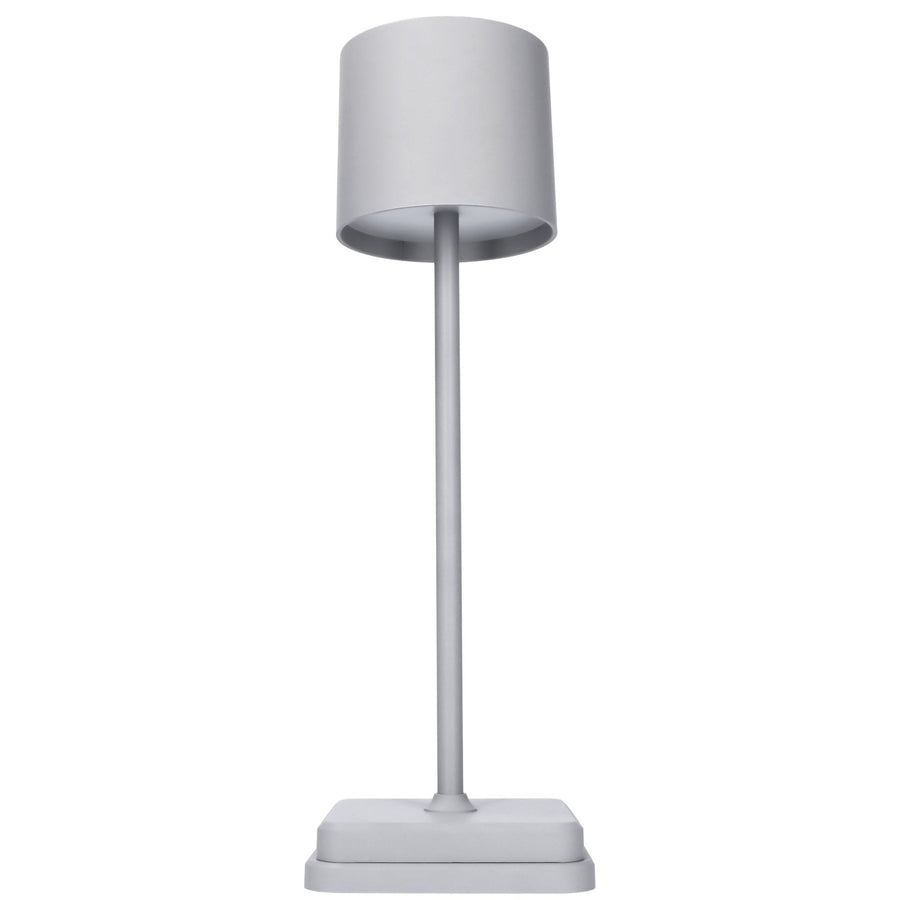 TouchDim Oplaadbare LED Tafellamp - Dimbaar via aanraking - Binnen en buiten - Grijs (kopie) Tafellampenen LED.nl