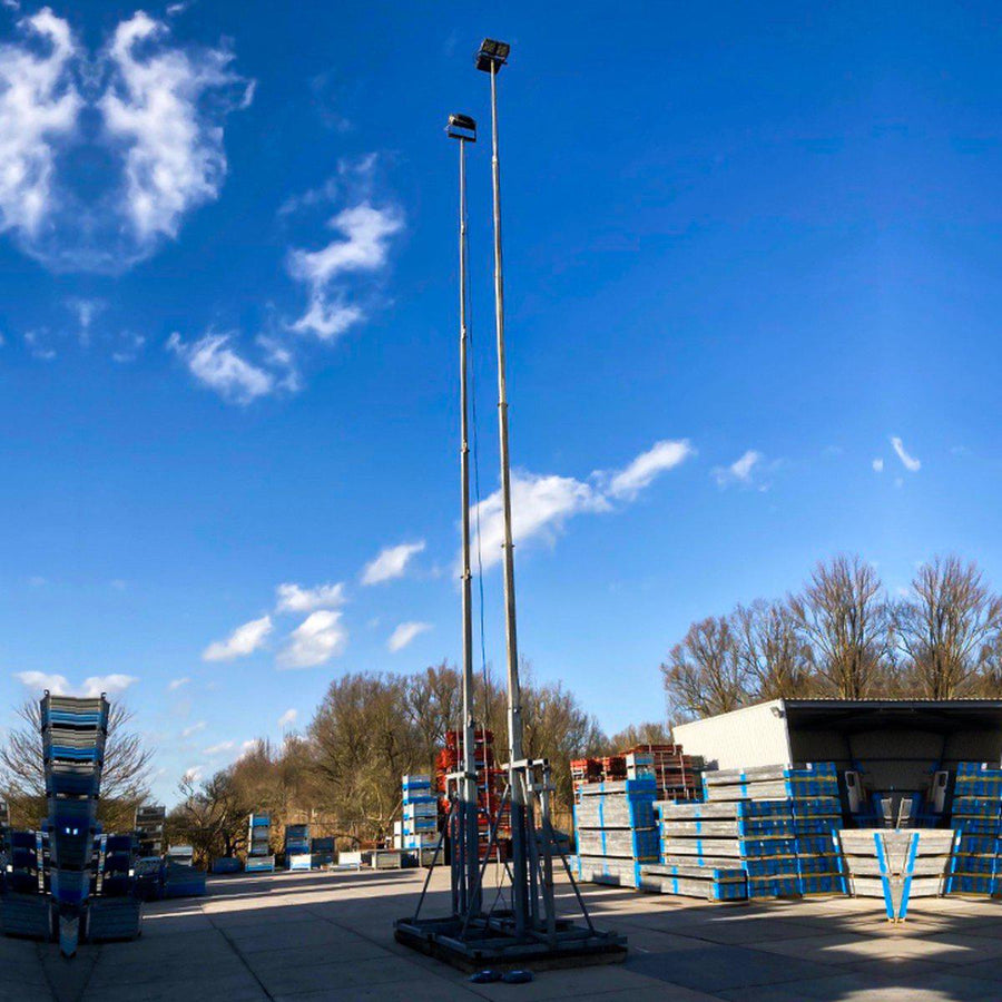 Ultra LED Schijnwerper 1000W - voor bouwterreinen, sportvelden en stadion - 155000 lumen - IP66 Bouwlampen LED.nl