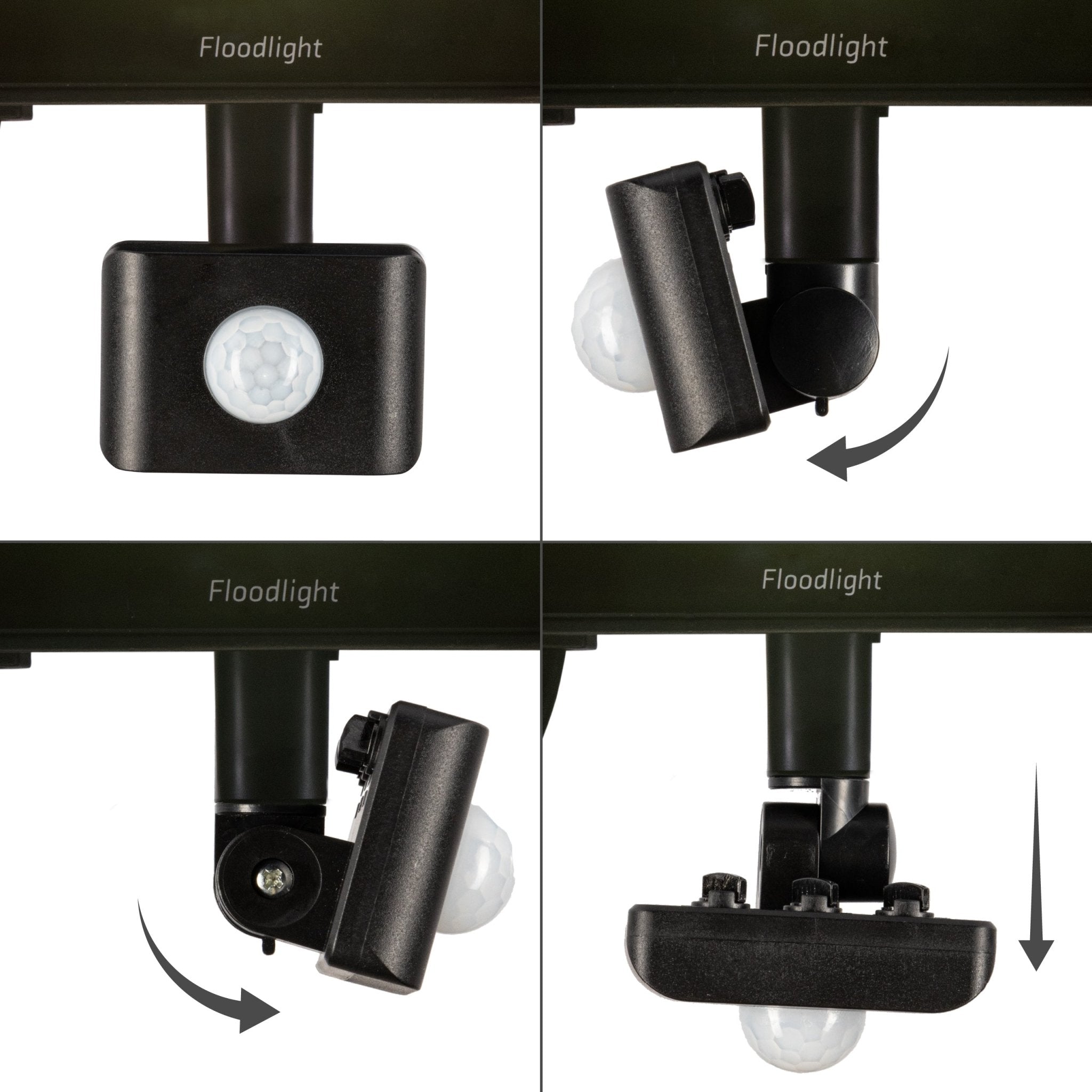 UltraFlood LED Schijnwerper 30W met Bewegingssensor en Daglichtsensor - Kantelbaar - 4800 Lumen - IP65 - LED.nl