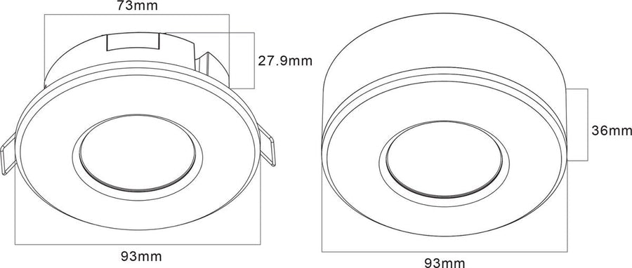 LED's Light Plafond Bewegingsmelder - Bewegingssensor en daglichtsensor - 360 graden detectie - 8 meter bereik Sensoren LED.nl