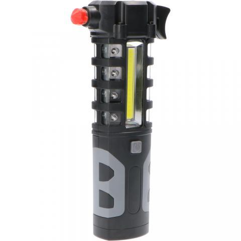 3in1 Noodverlichting voor auto - Gordelsnijder + Veiligheidshamer + Noodverlichting - LED.nl