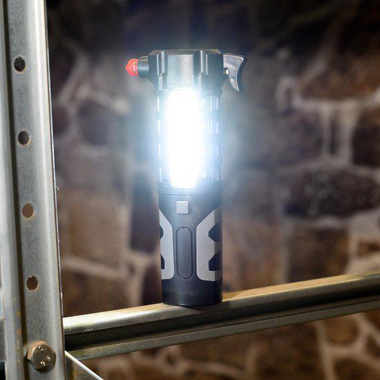 3in1 Noodverlichting voor auto - Gordelsnijder + Veiligheidshamer + Noodverlichting - LED.nl