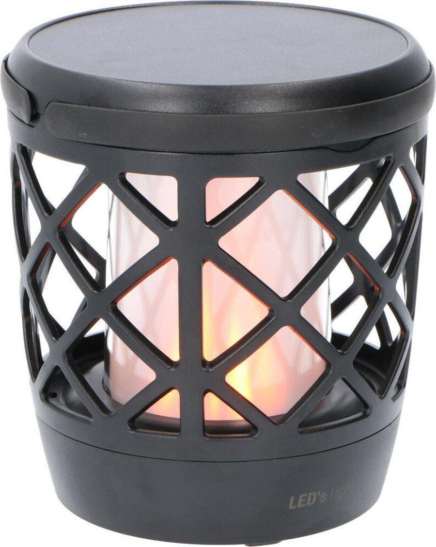 3in1 Solar Tuinlamp Fakkel met sensor - Priklamp, Wandlamp en tafellamp in 1 - 70 cm Buitenlampen LED.nl