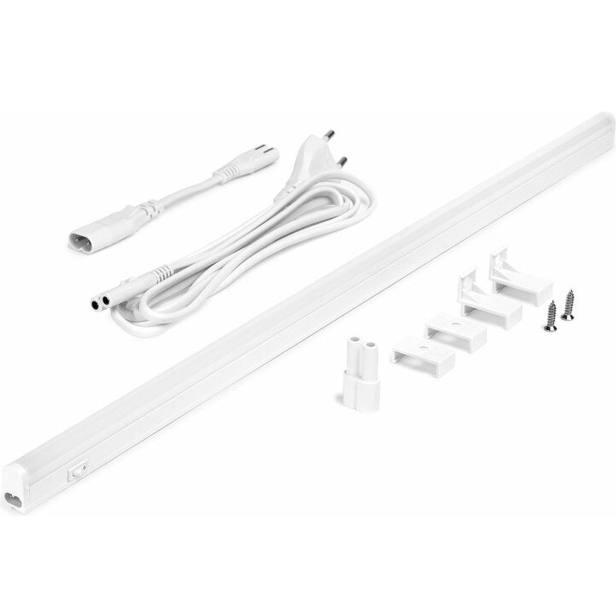 Complete LED Kastverlichting 30 cm - Met koppelstuk en voeding - 3000K LED.nl