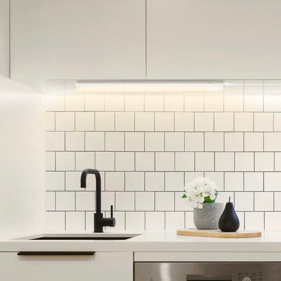 Complete LED Onderbouwverlichting 30 cm - Met koppelstuk en voeding - 4000K LED.nl