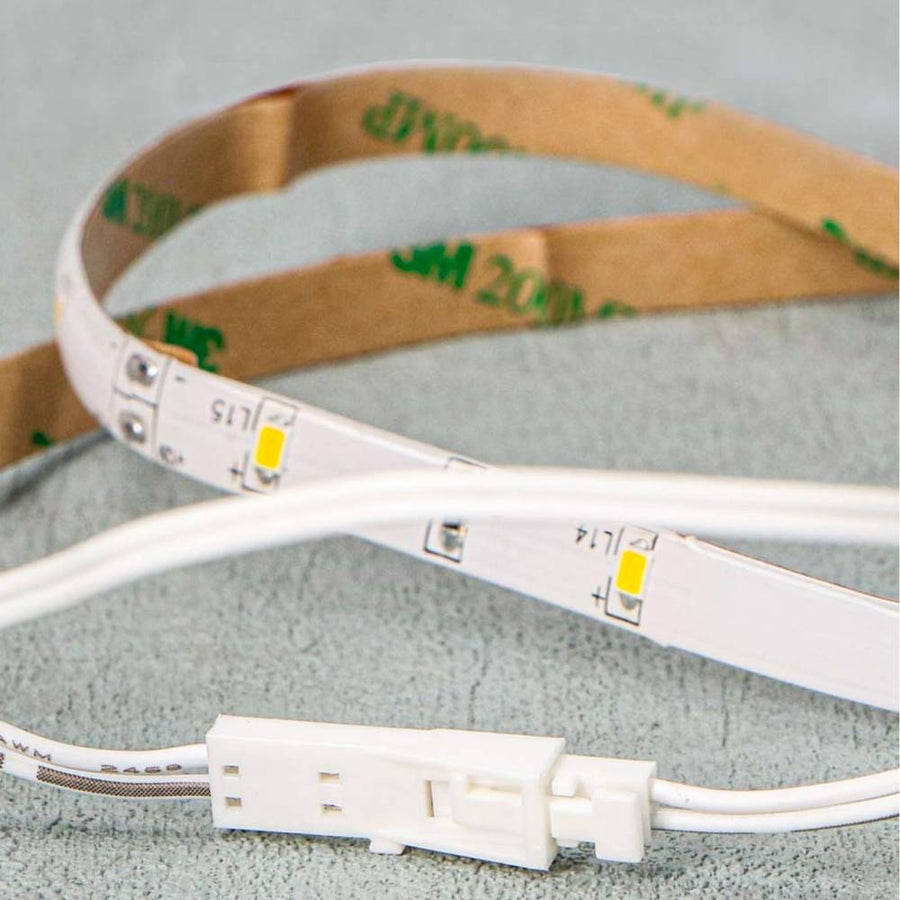 LED's Light komplettes LED-Treppenbeleuchtungsset – 15 Stufen x 80 cm – kürzbar – kaltweißes Licht - LED.de