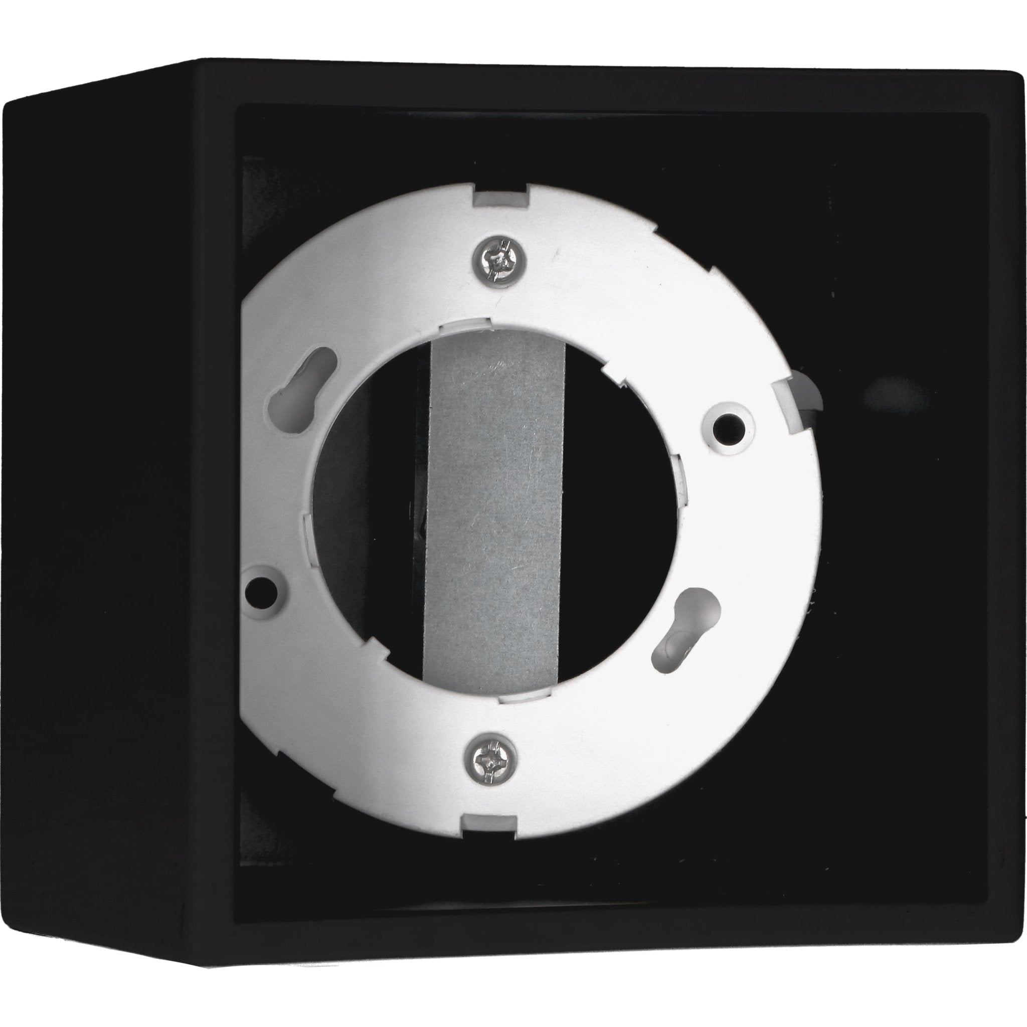 Cube Plafonniere met 1 lichtpunt - Draaibaar licht -  Staal - 10 x 8 cm - Zwart - LED.nl