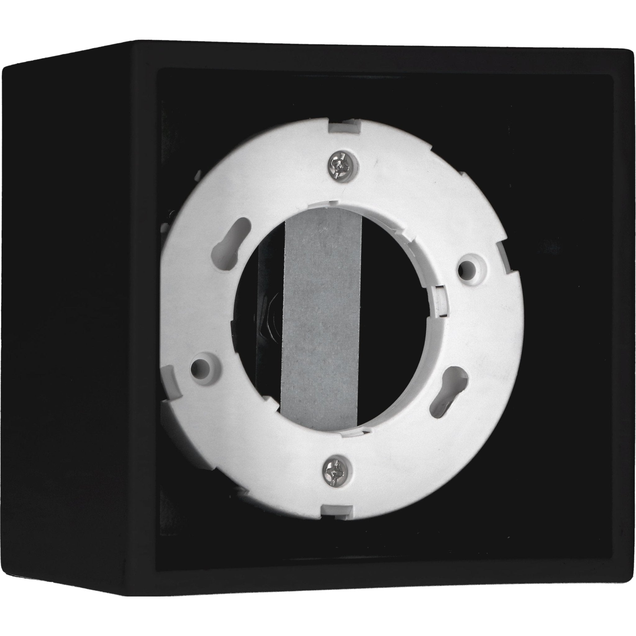 Cube Plafonniere met 1 lichtpunt - Draaibaar licht -  Staal - 10 x 8 cm - Zwart - LED.nl