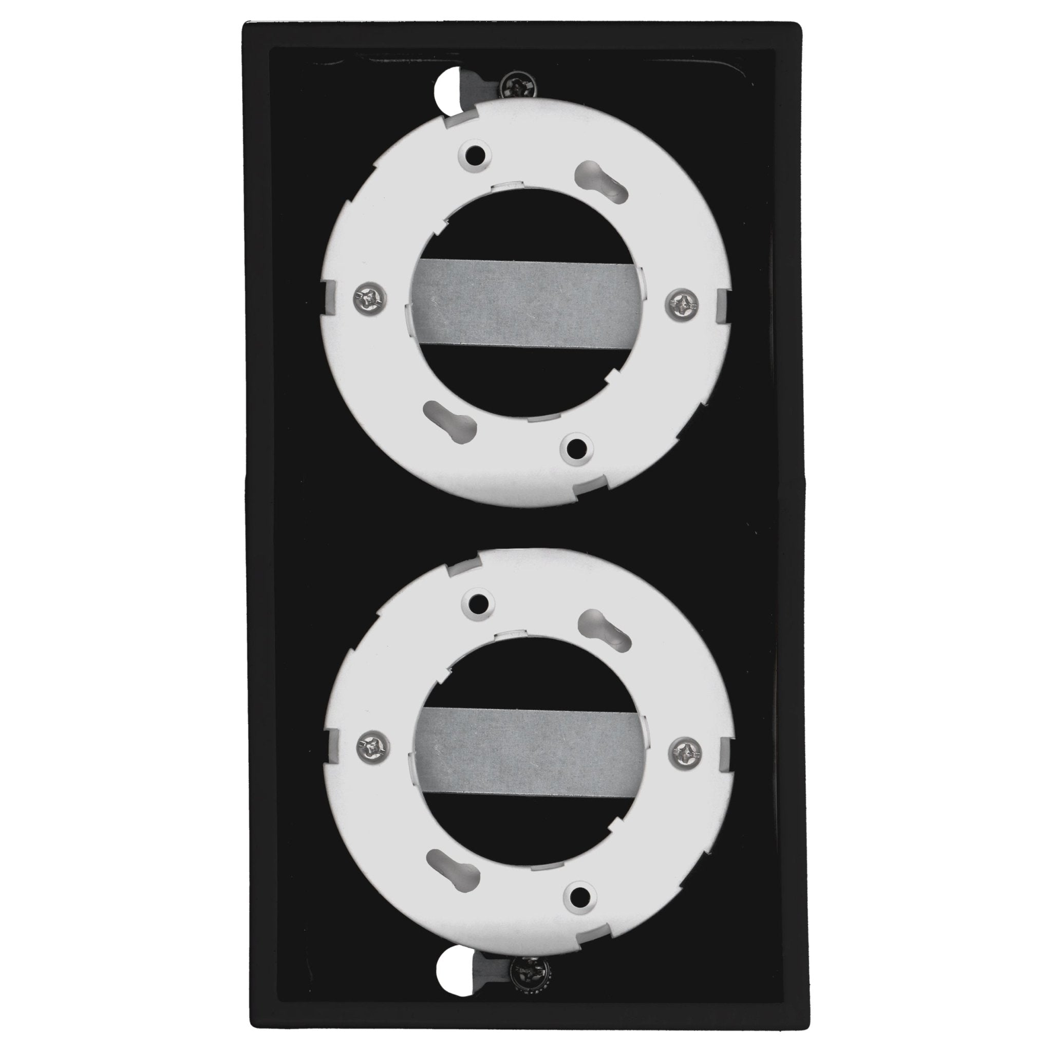 Cube Plafonniere met 2 lichtpunten - Draaibaar licht -  Staal - 20 x 8 cm - Zwart - LED.nl