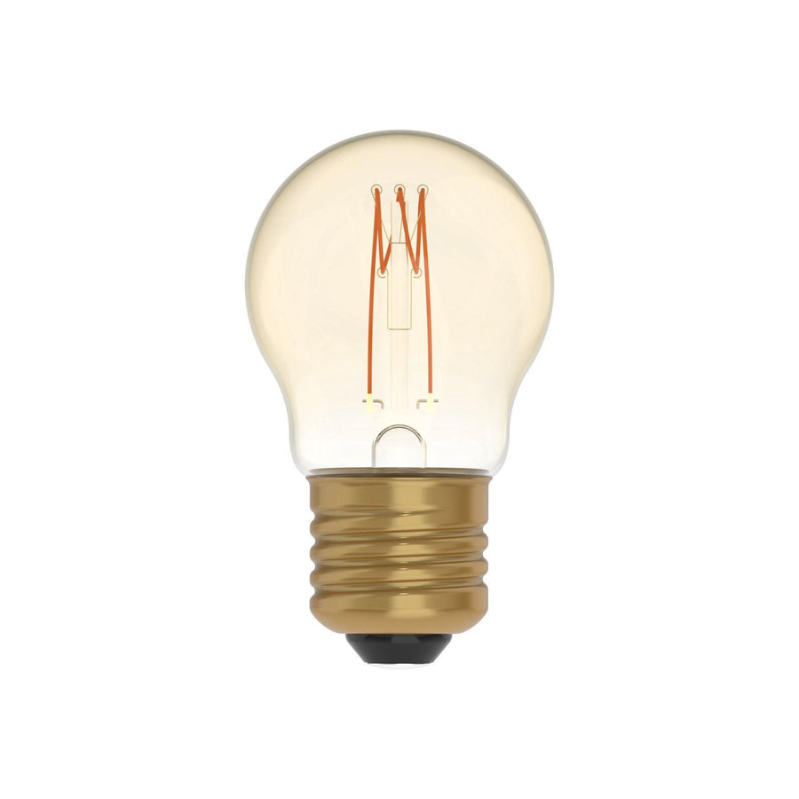 LED Lamp goud E27 - Gloeilamp design - Dimbaar extra warm wit - 1800K Decoratieve Lichtbronnen LED.nl