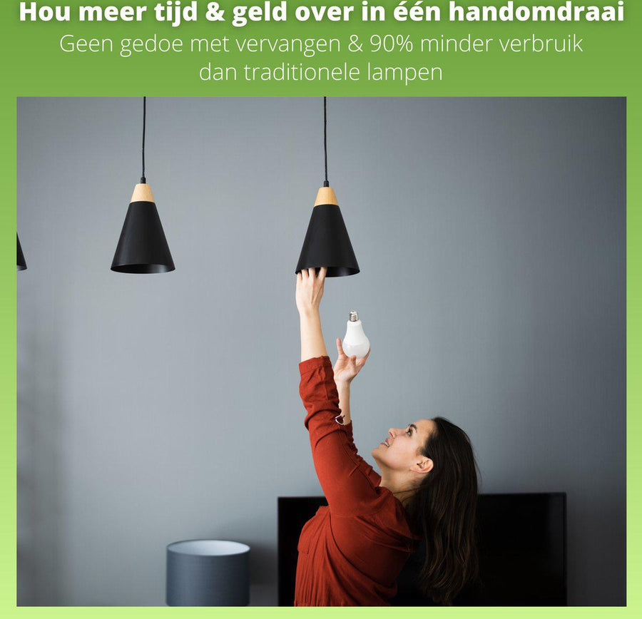 Ultra LED Lamp E27 - Energielabel A - Helder glas - 2.2W is gelijk aan 40W LED Filament Lampen LED.nl