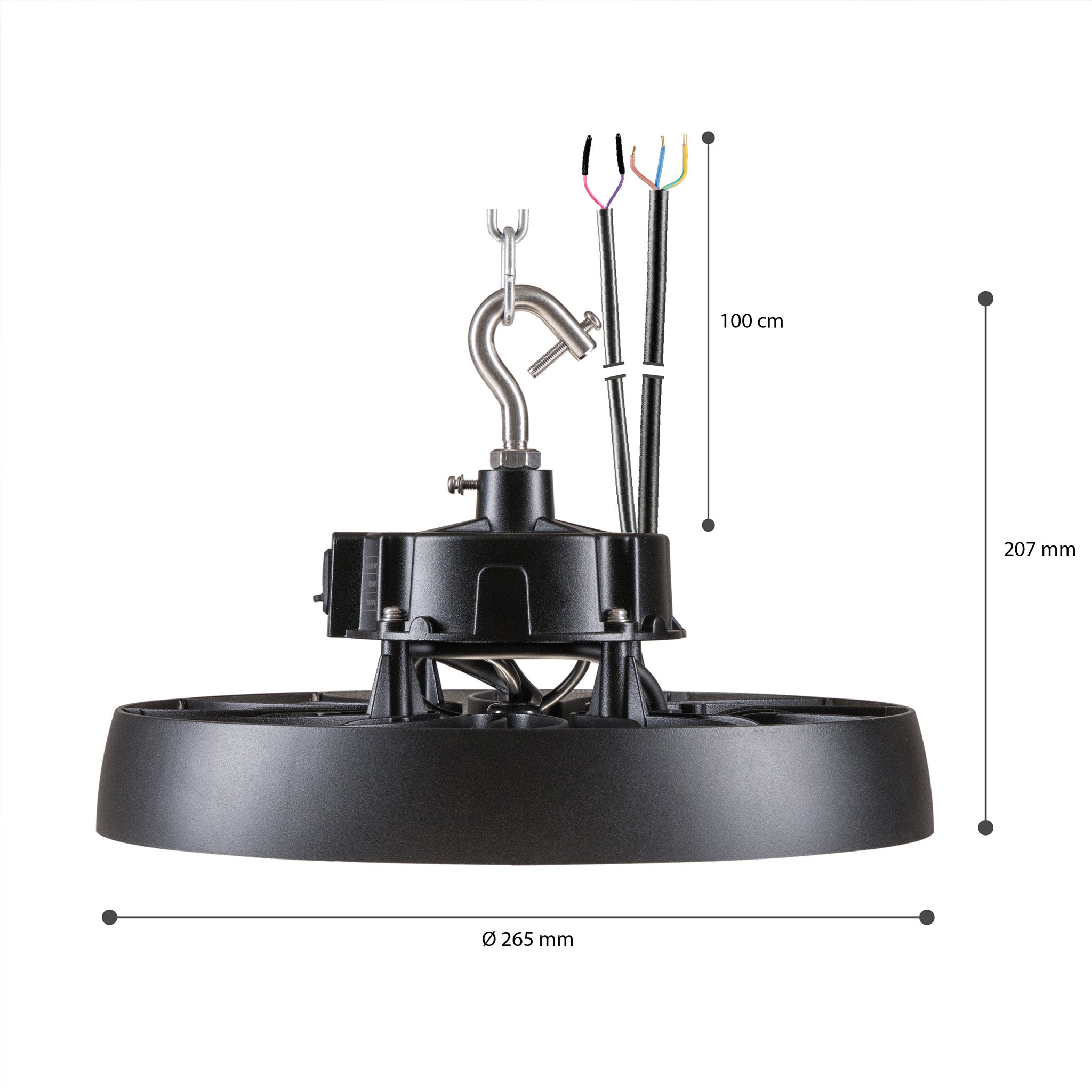 Elite LED High Bay 200W - Energielabel A - DALI 2.0 - 36000 lm - LED.nl