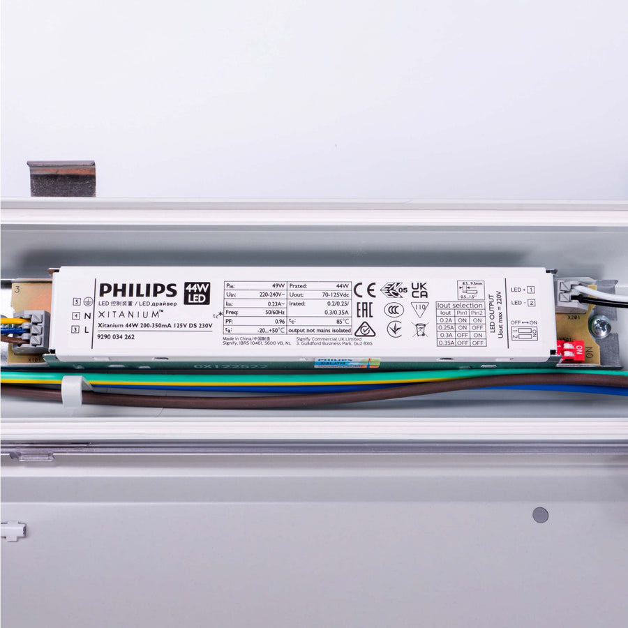4 PACK - LED's Light Pro Philips Koppelbare TL armatuur 150 cm - 40W - Energielabel B - Dimbaar licht - 7200 lm - 180Lm/W - IP65 - 4000K - IK08 TL verlichting LED.nl