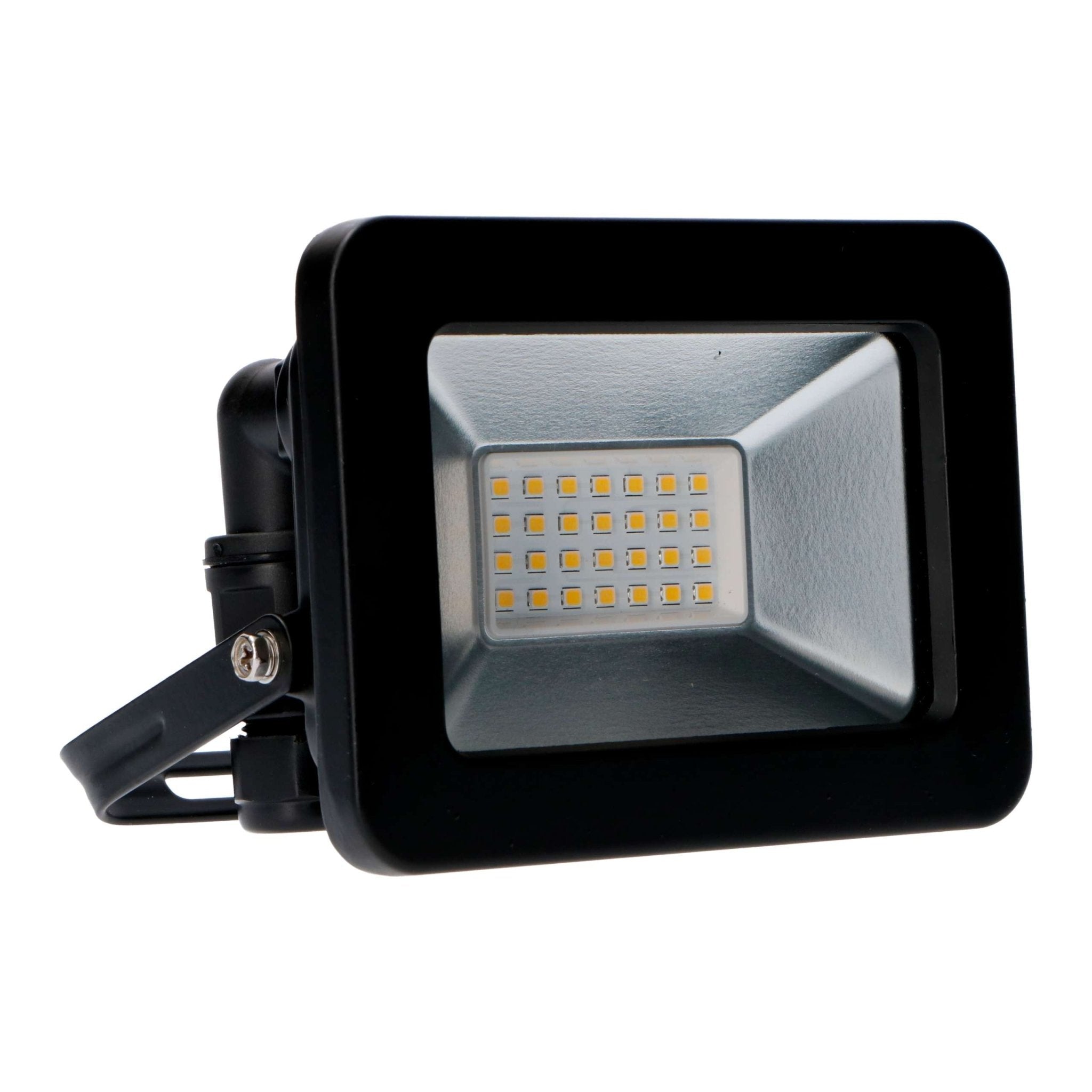 LED's Light Verstralers 2200 - Waterdicht IP65 - 20W - Zwart Schijnwerpers LED.nl