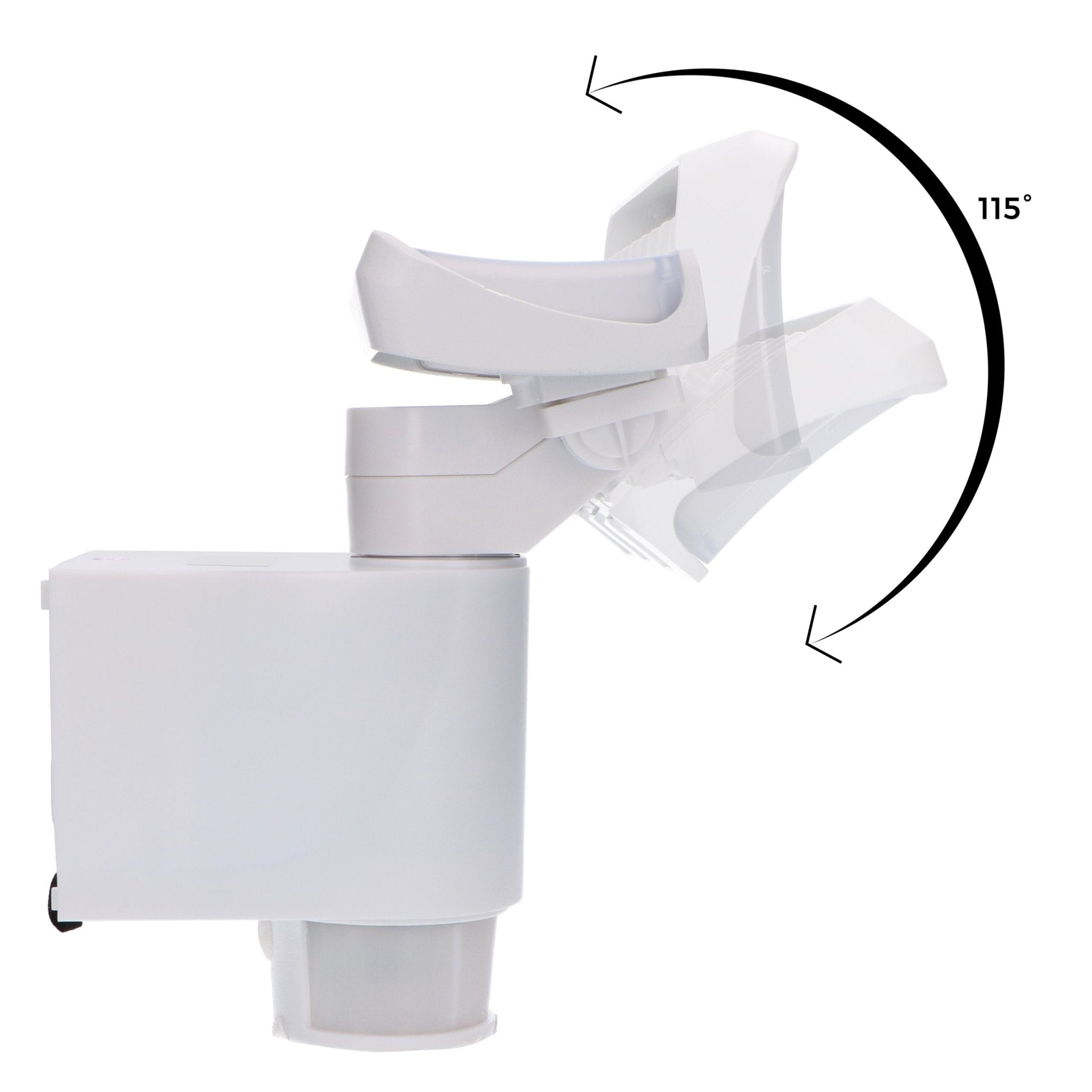 LED's Light LED Schijnwerper met Sensor - Automatische bewegingsvolging - Wit Lichtbronnen Led.nl