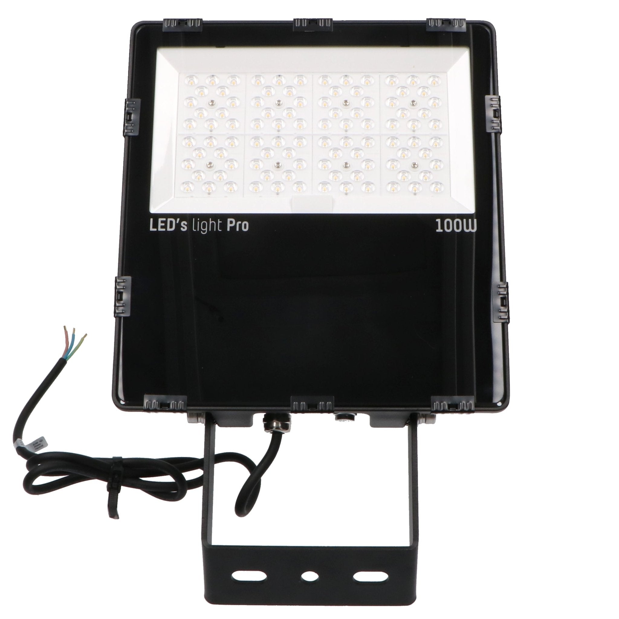 HeavyDuty LED Schijnwerper 100W - Waterdicht (IP66) & Corrosiebestendig (C4) - Zwart - LED.nl