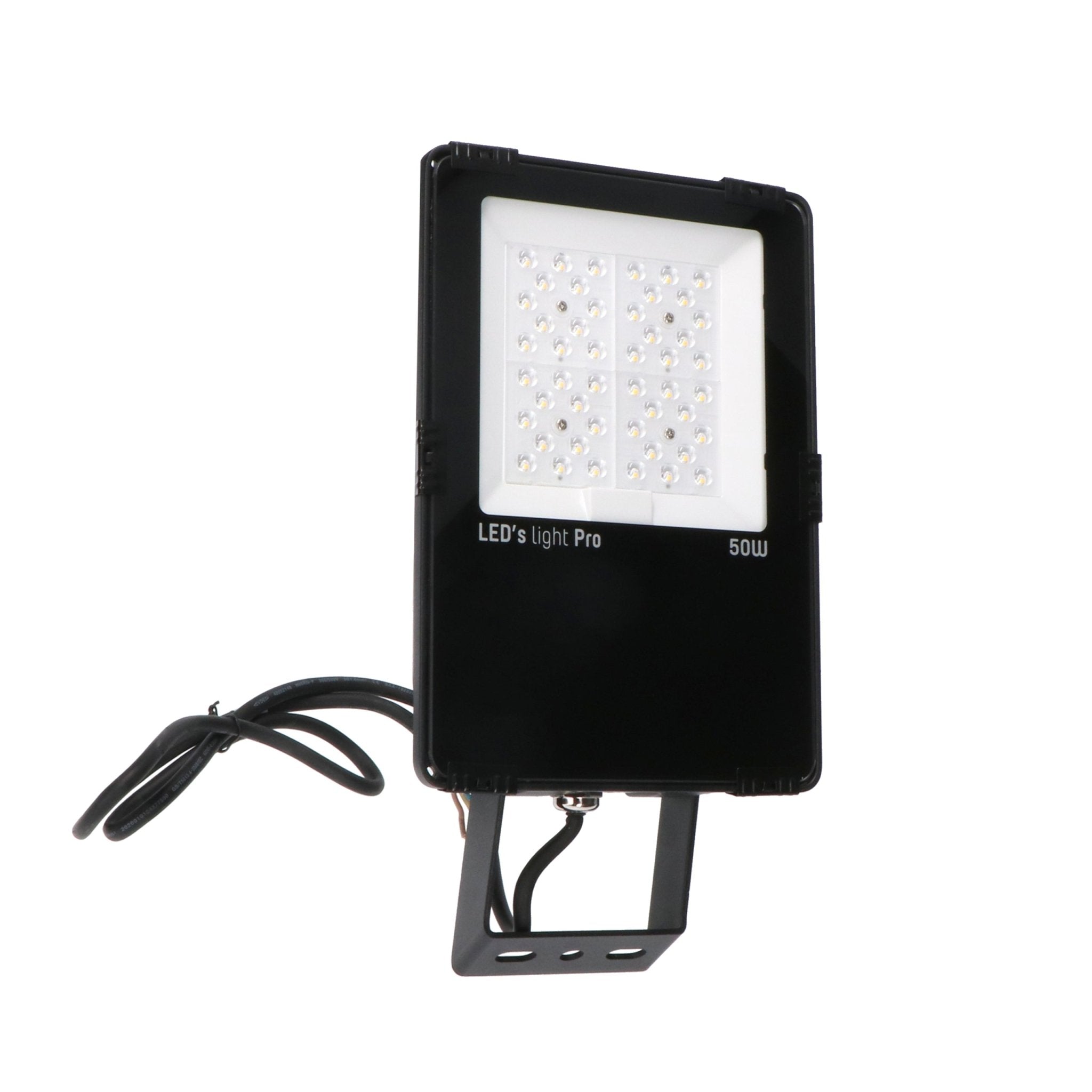 HeavyDuty LED Schijnwerper 50W - Waterdicht (IP66) & Corrosiebestendig (C4) - Zwart - LED.nl