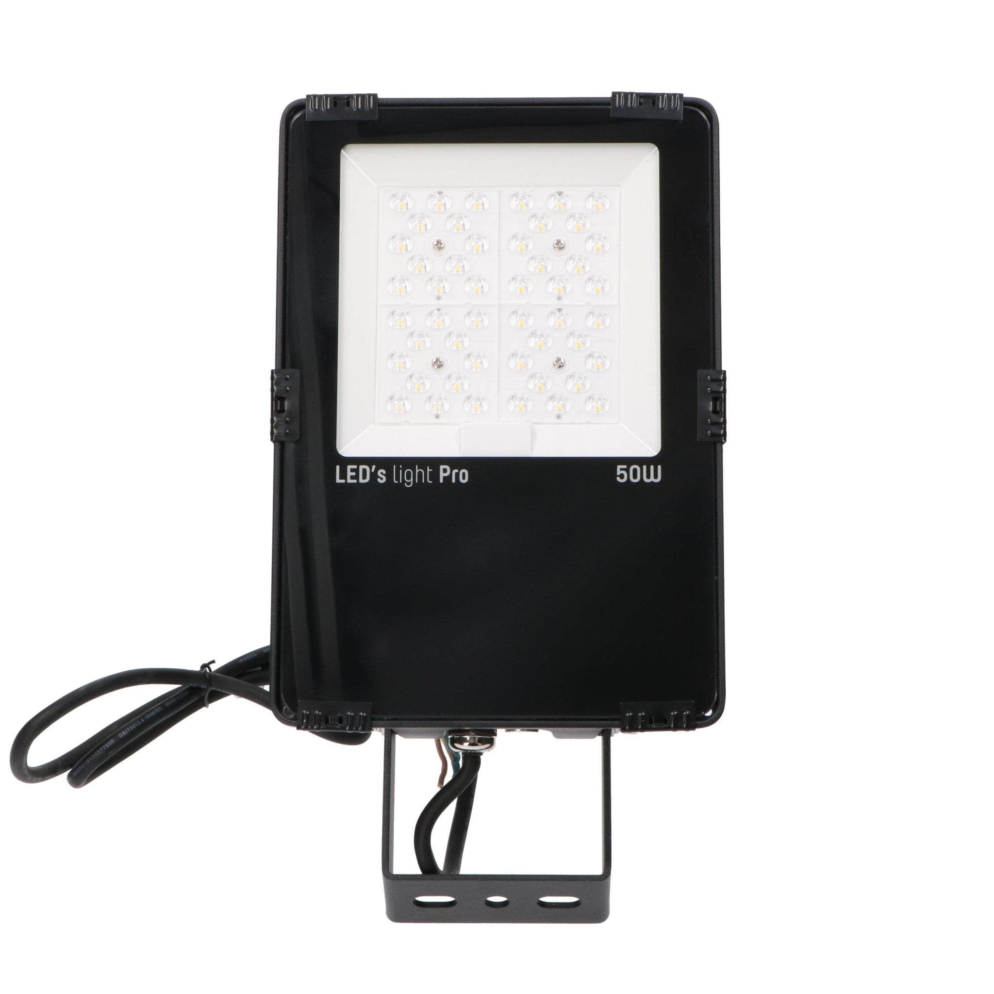 HeavyDuty LED Schijnwerper 50W - Waterdicht (IP66) & Corrosiebestendig (C4) - Zwart - LED.nl