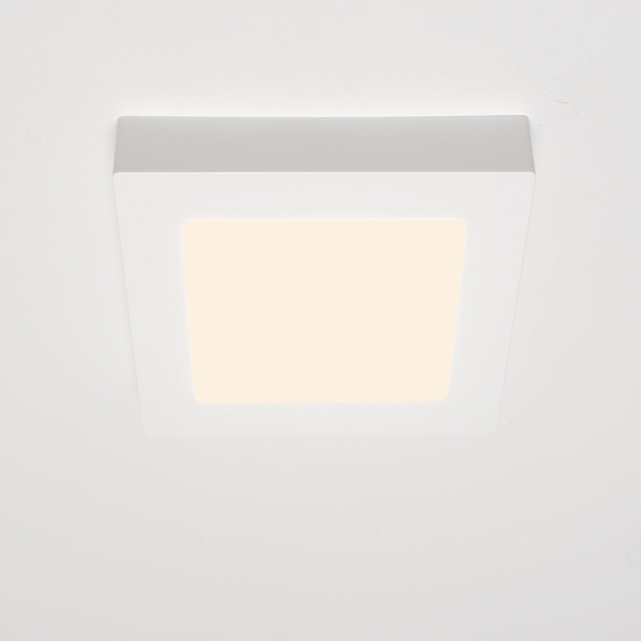 LED's Light LED Inbouwspot vierkant 15 cm - Dimbaar - Inbouw en opbouw - 1200 lm Plafondlampen LED.nl