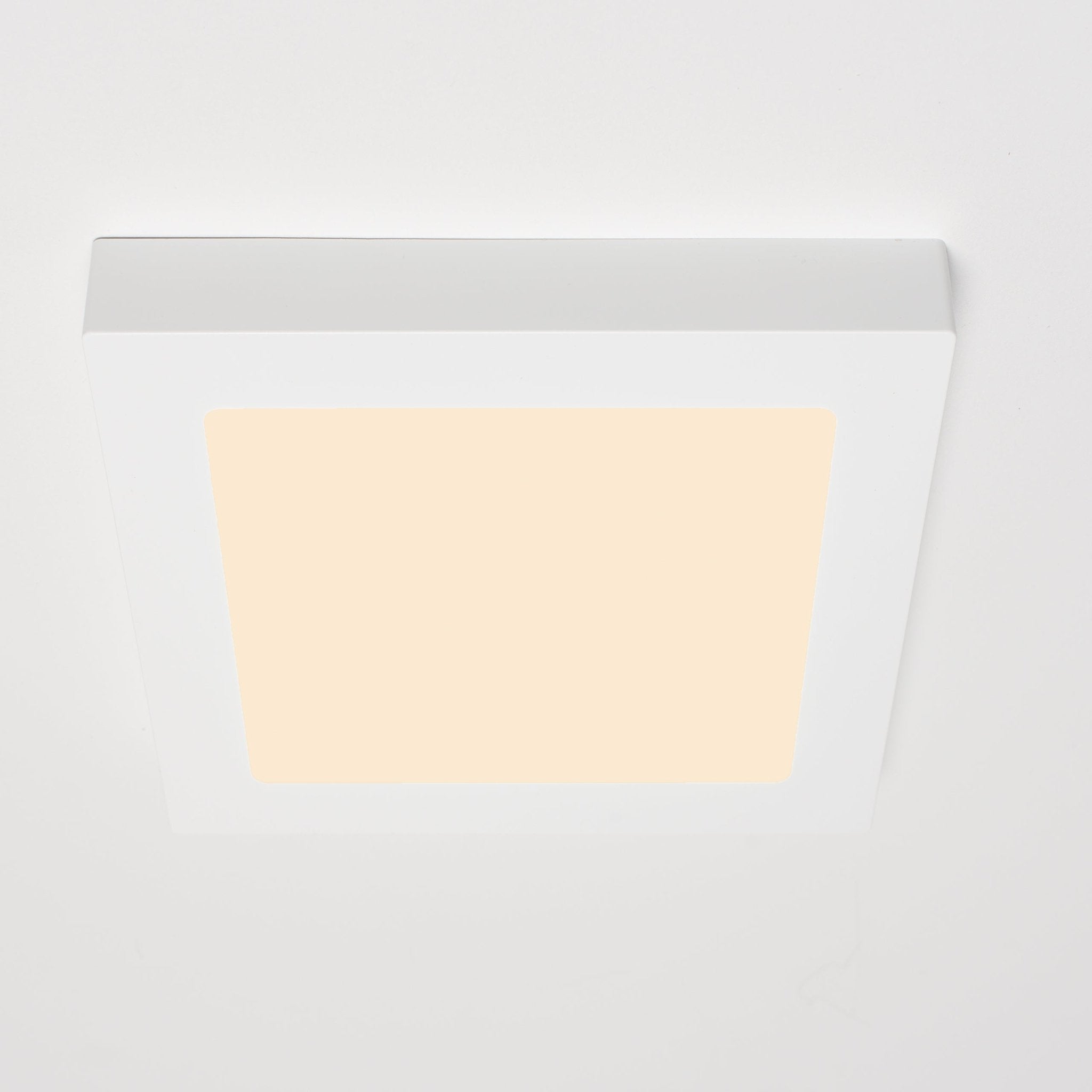 Inbouw/Opbouw LED Plafondlamp CCT Ø 20 cm vierkant - Dimbaar - warm en koud wit - LED.nl