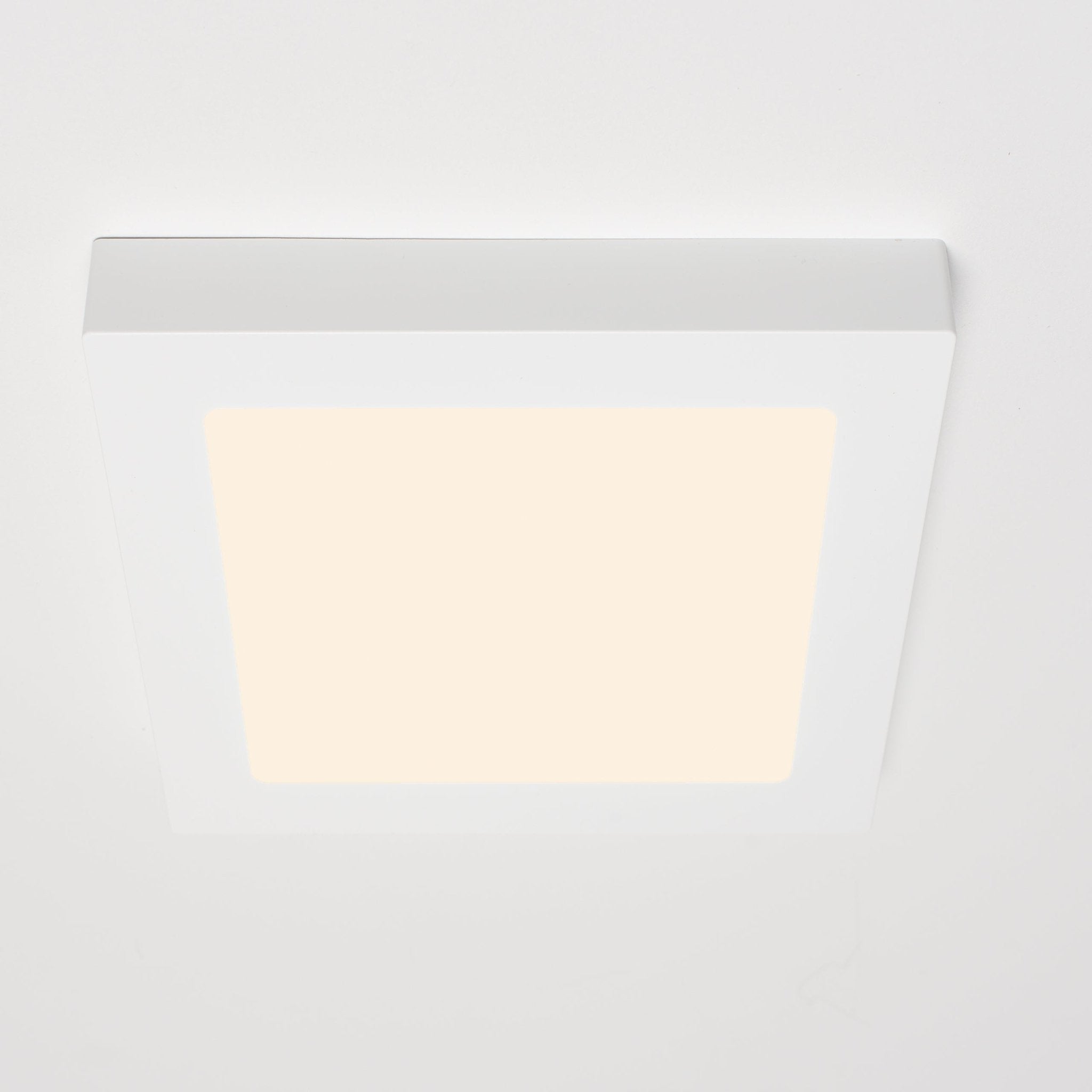 Inbouw/Opbouw LED Plafondlamp CCT Ø 20 cm vierkant - Dimbaar - warm en koud wit - LED.nl