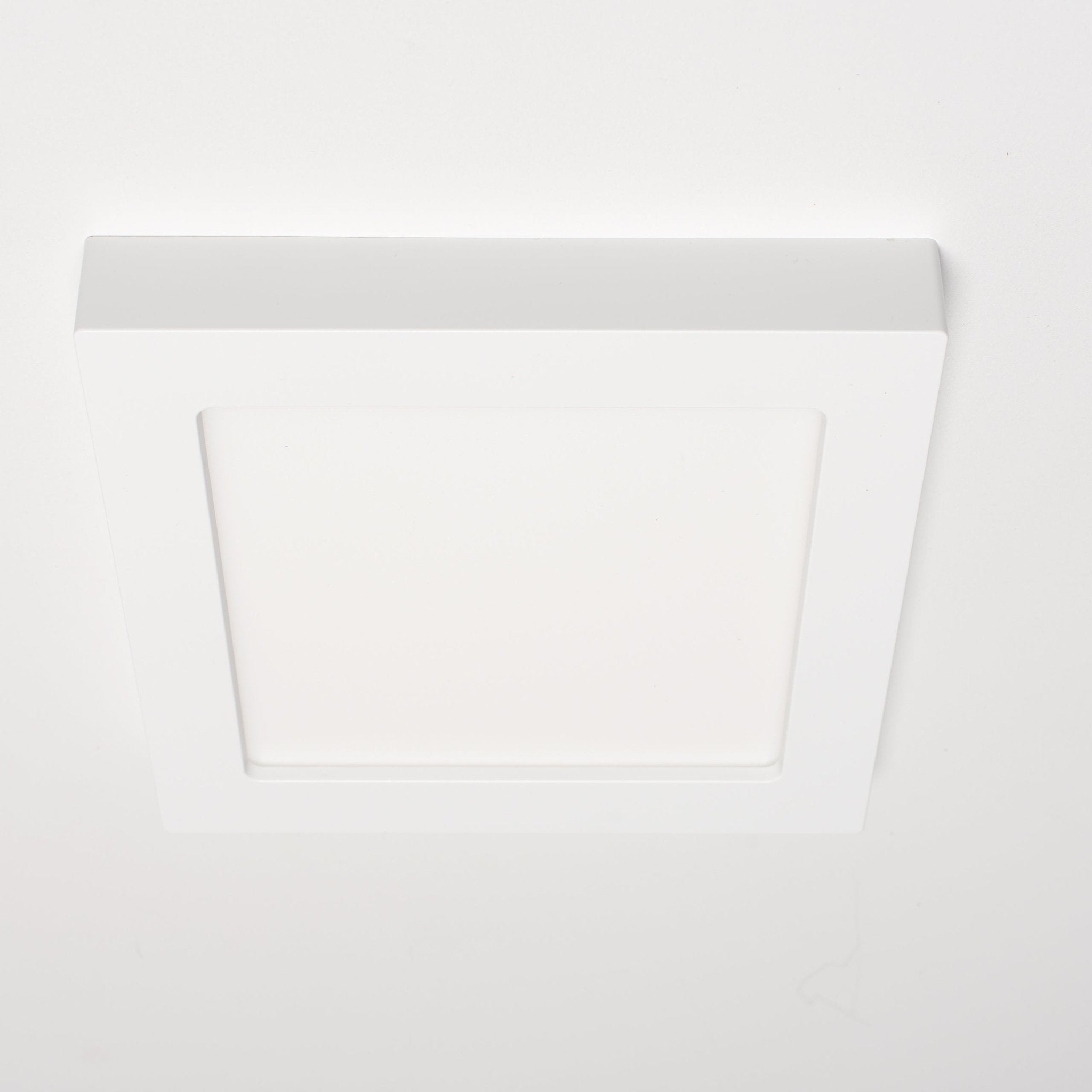 Inbouw/Opbouw LED Plafondlamp CCT Ø 20 cm vierkant - Dimbaar - warm en koud wit - LED.nl