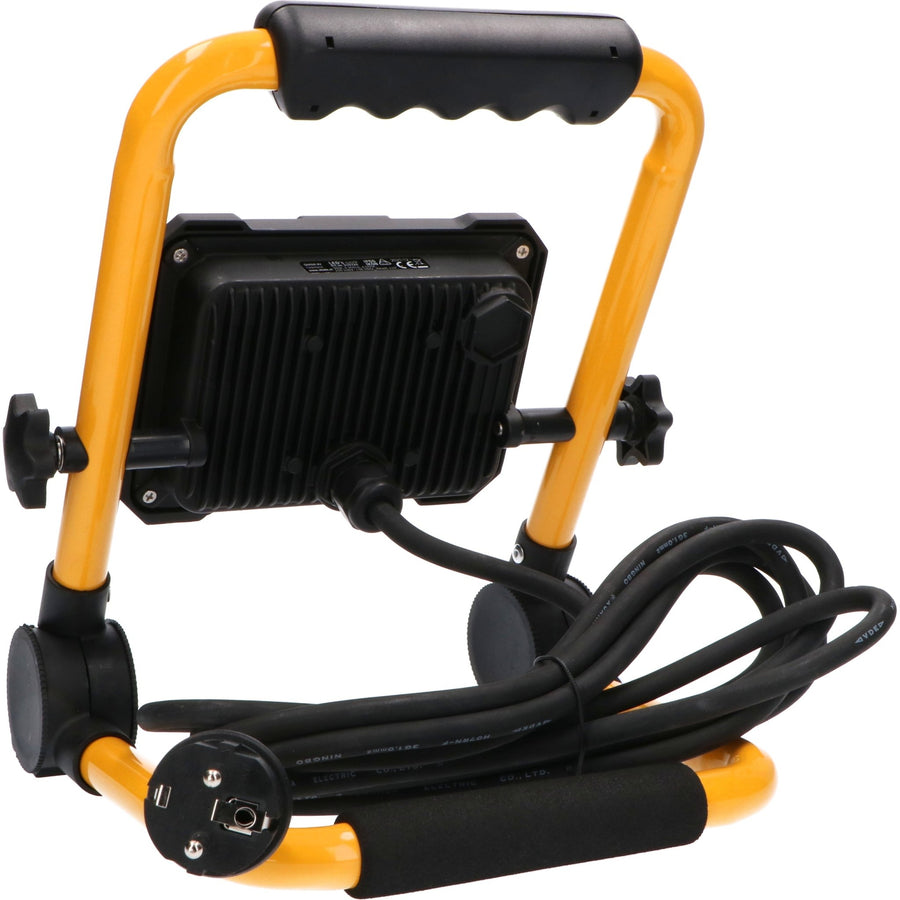 LED's Work Bouwlamp 3300 - Inklapbaar & Kantelbaar - 3 meter snoer - IP65 - 30W Bouwlampen LED.nl