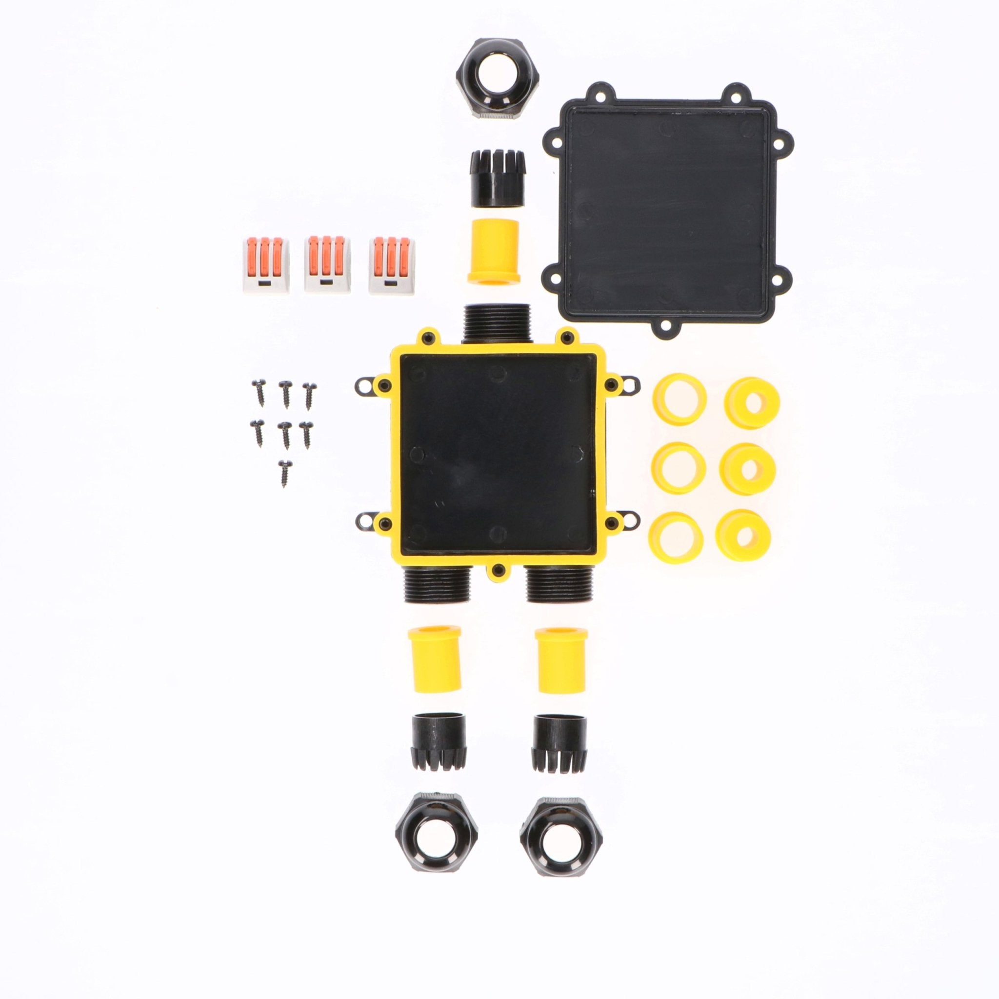 Kabeldoos T-connector - IP68 waterdicht - Lasdoos voor 3 kabels van 4 tot 14 mm - LED.nl