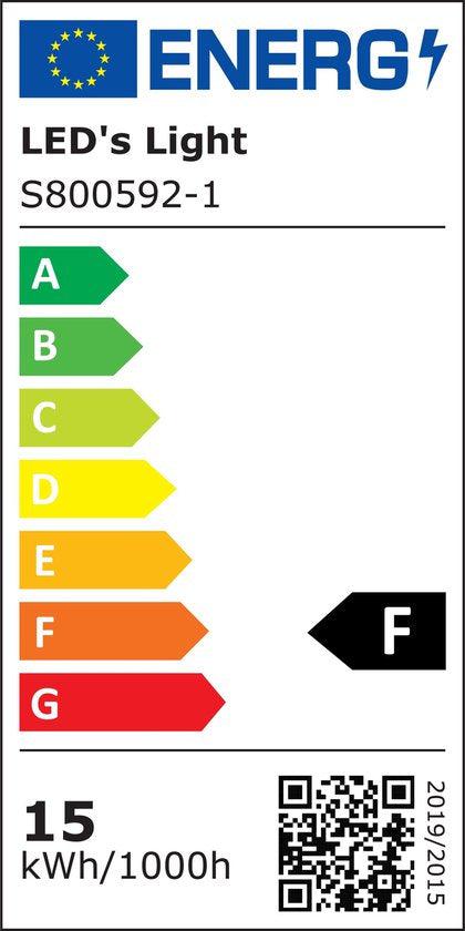 LED's Light Universal Deckenleuchte 1500 - Badezimmergeeignet IP44 - Warmweiß (3000K) - 30 cm - LED.de