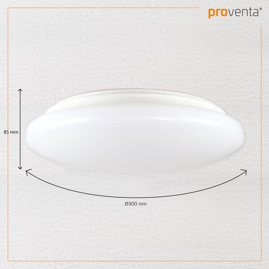 LED's Light Universal Deckenleuchte 1500 - Badezimmergeeignet IP44 - Warmweiß (3000K) - 30 cm - LED.de