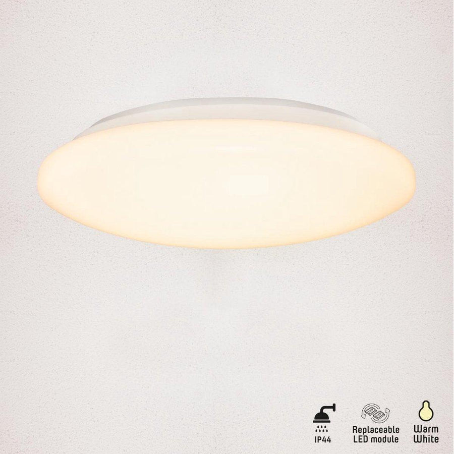 LED's Light Universal Deckenleuchte 1500 - Badezimmergeeignet IP44 - Warmweiß (3000K) - 30 cm - LED.de