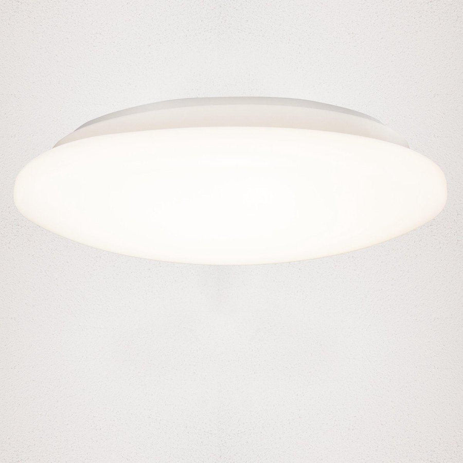 LED Badkamerlamp rond 37 cm - universeel - Spatwaterbestendig IP44 - Koud wit licht Plafondlampen LED.nl