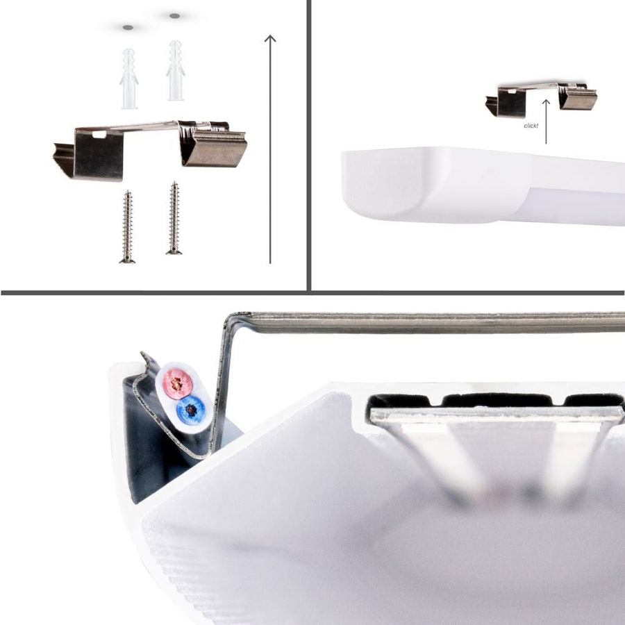 4 PACK - LED's Light LED TL lamp 150 cm voor binnen - Complete LED TL verlichting - 5160 lm TL verlichting LED.nl