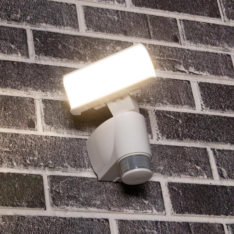 LED Buitenlamp met bewegingssensor - Licht volgt beweging - Kantelbaar - IP44 - Wit - LED.nl