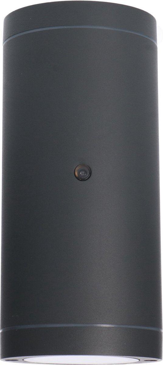 LED's Light Up &amp; Down LED Outdoor Lamp with sensor - IP44 waterproof - GU10 fitting - Model Venezia - LED.nl