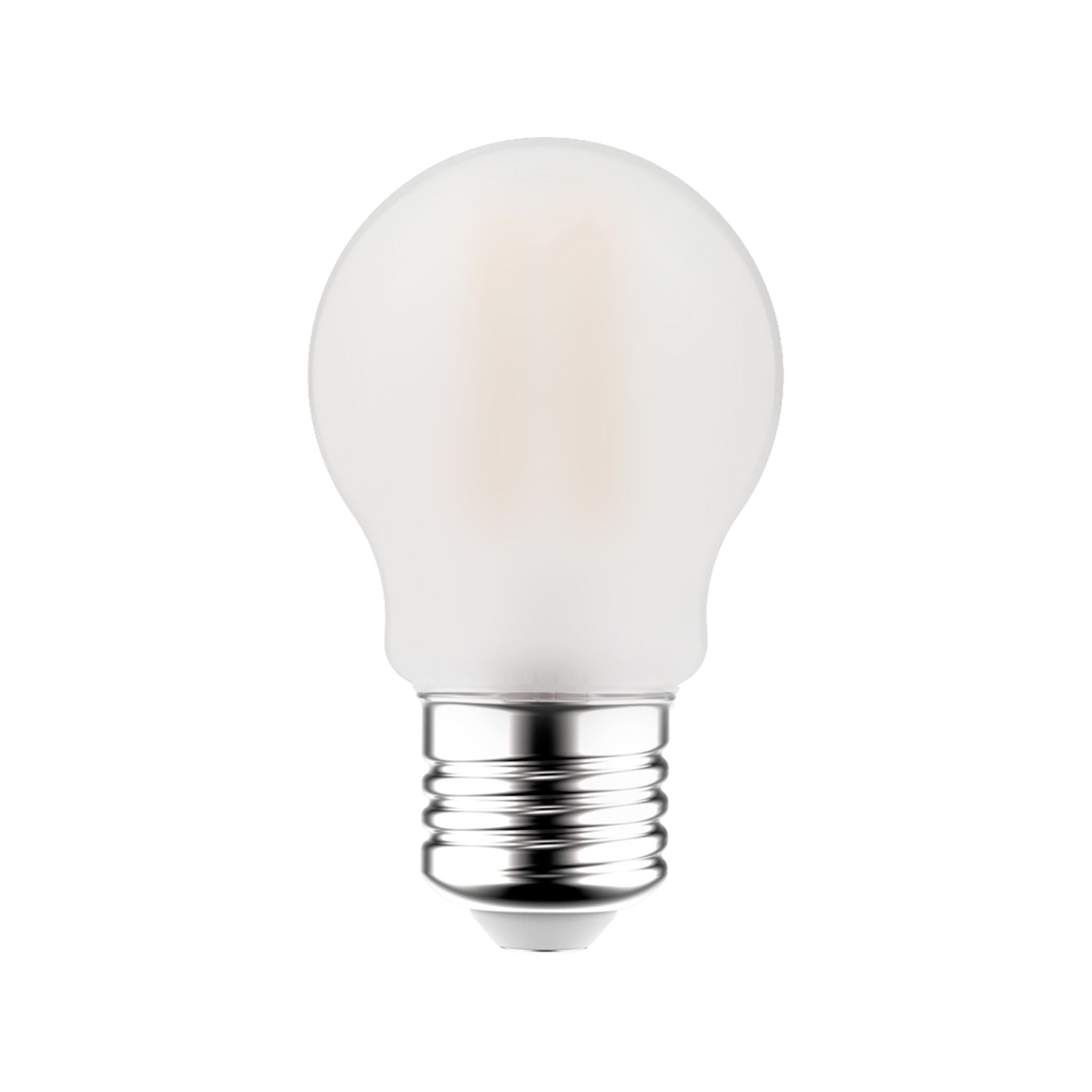 LED Filament Lamp E27 - Melkglas - Kogel Ø 4.5 cm - Warm wit - 4.5W (40W) - LED.nl
