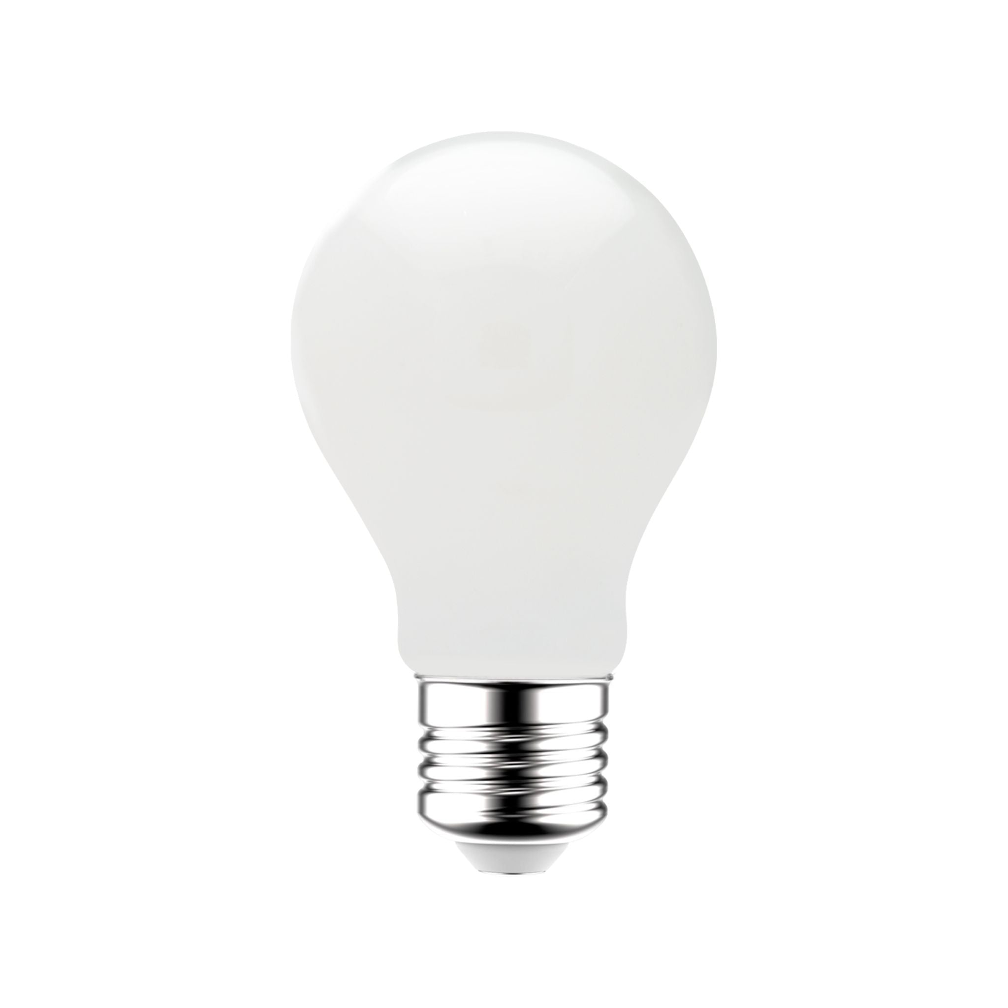 LED Lamp E27 - Mat wit glas - 4W/40W - 470 lm - Warm wit licht LED Filament Lampen LED.nl