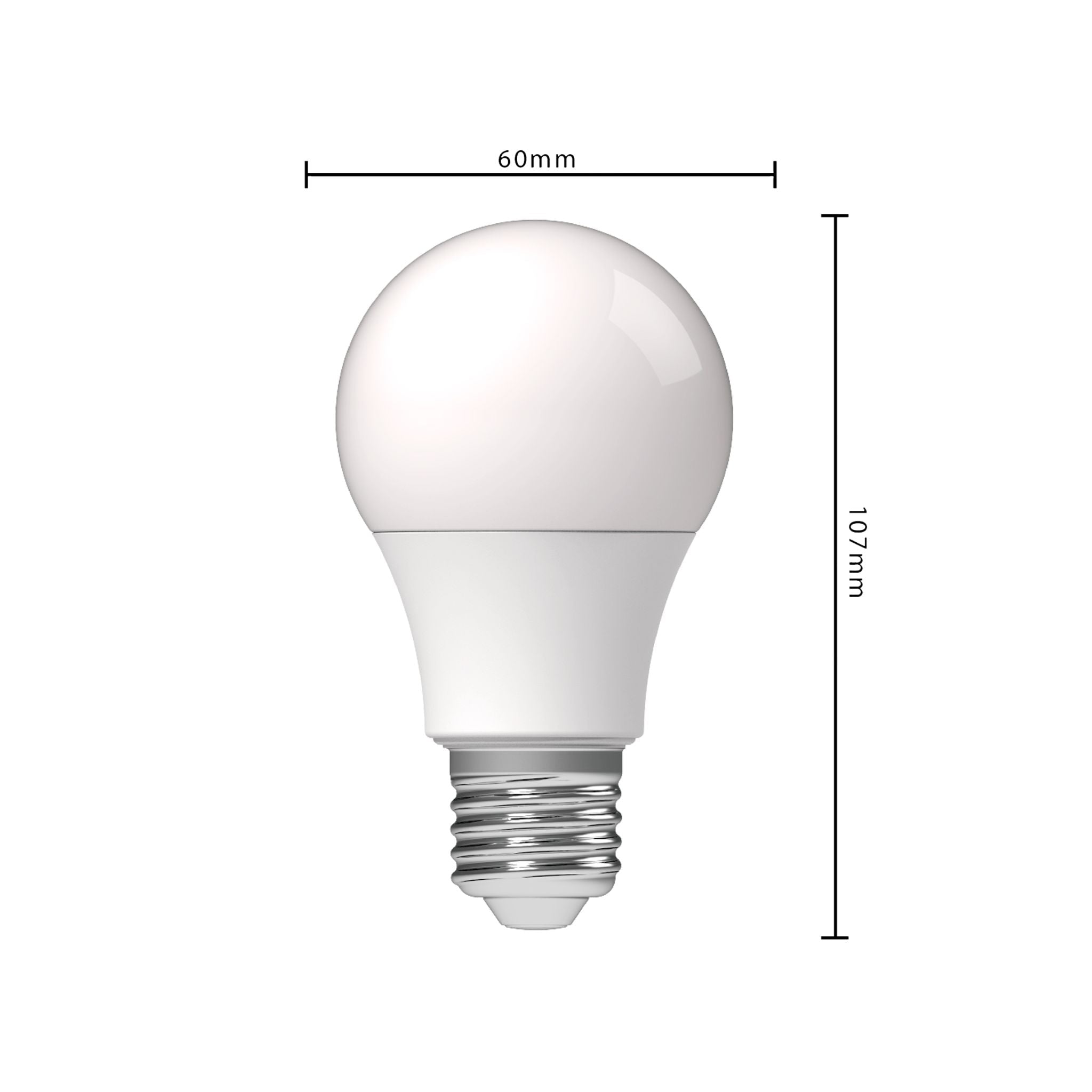 LED Lamp E27 - Mat - Warm wit - 2.5W vervangt 25W Lichtbronnen LED.nl