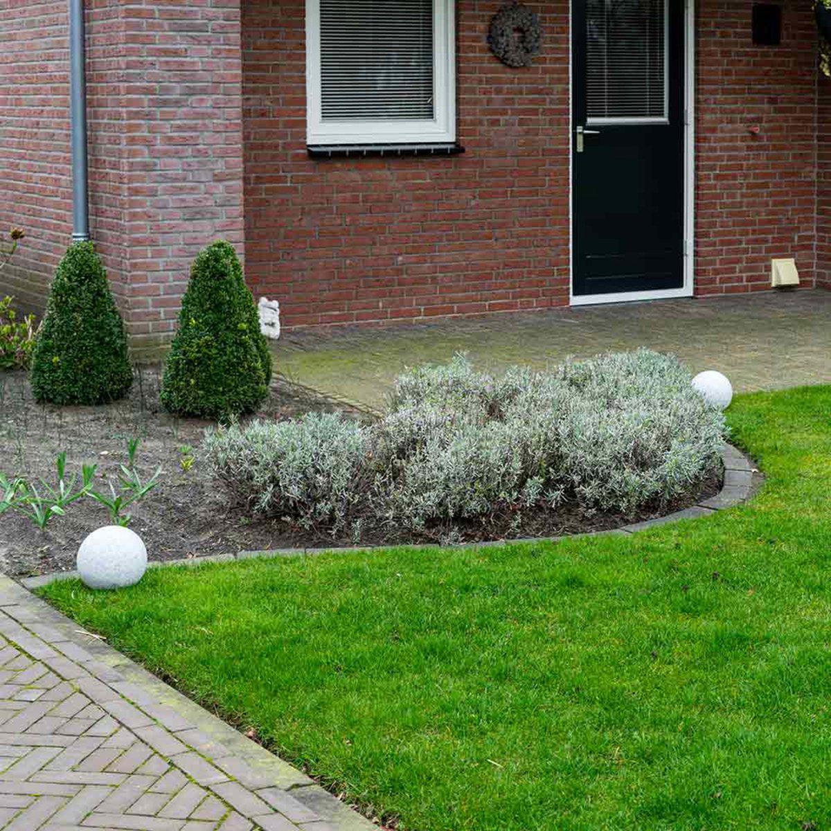 LED Padverlichting Steen 20 cm met sensor - Automatisch aan en uit - IP65 Waterdicht - LED.nl