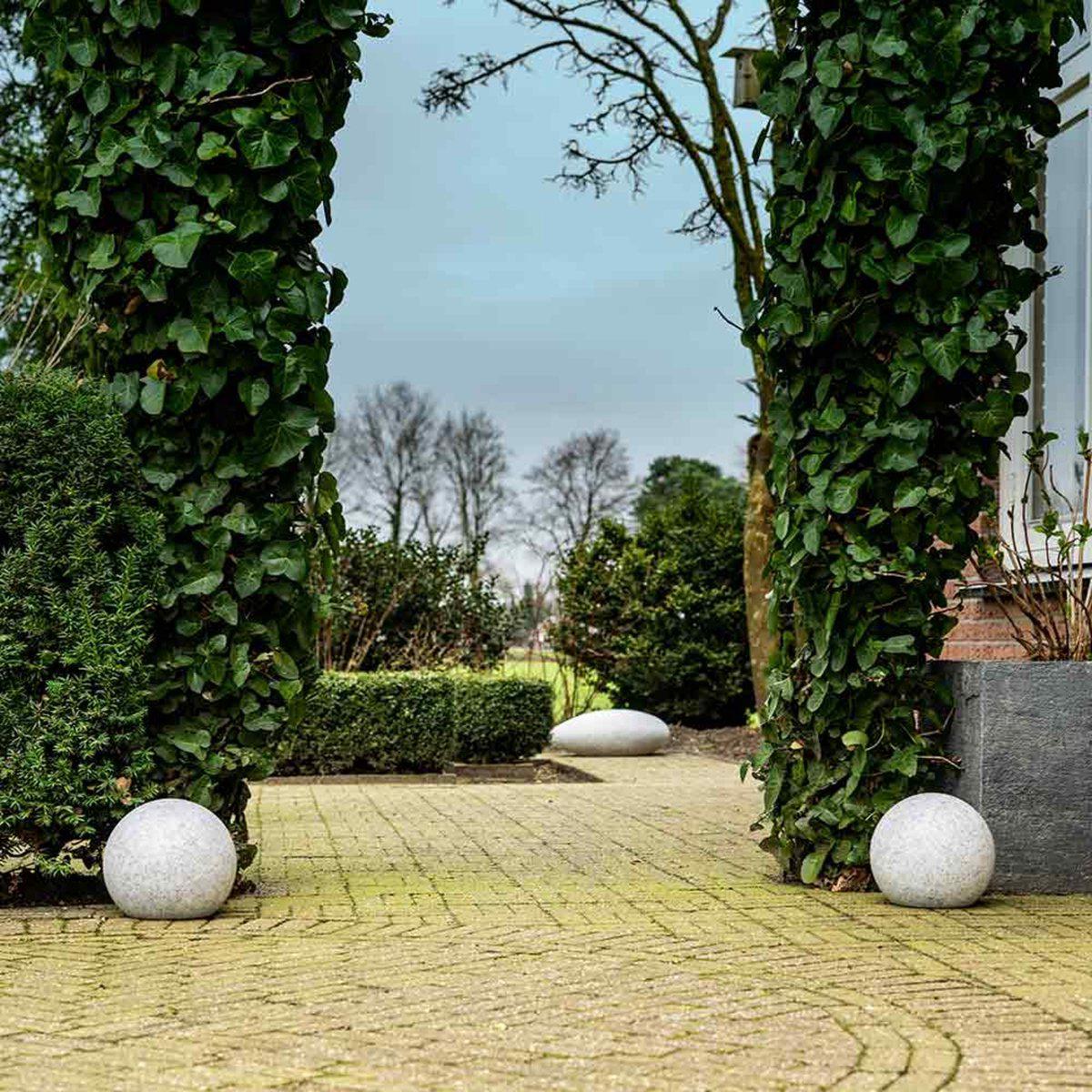 LED Padverlichting Steen 20 cm met sensor - Automatisch aan en uit - IP65 Waterdicht - LED.nl
