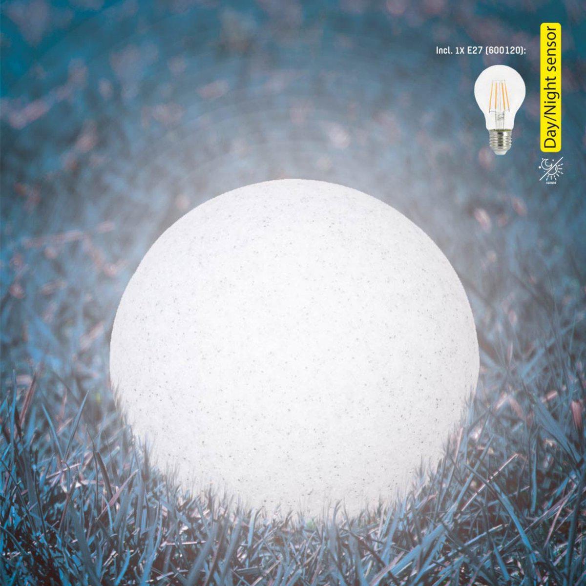 LED Padverlichting Steen 20 cm met sensor - Automatisch aan en uit - IP65 Waterdicht - LED.nl