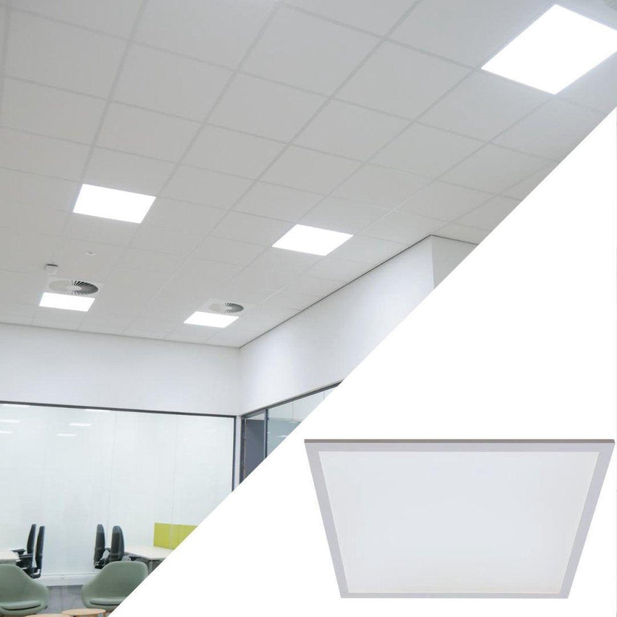 LED-Panel 60 x 60 cm – Abgehängte Deckenbeleuchtung – warmweißes Licht – 3450 lm - LED.de
