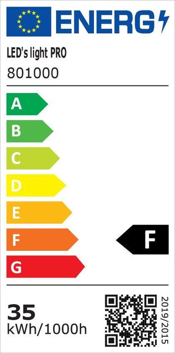 LED-Panel 60 x 60 cm – Abgehängte Deckenbeleuchtung – warmweißes Licht – 3450 lm - LED.de