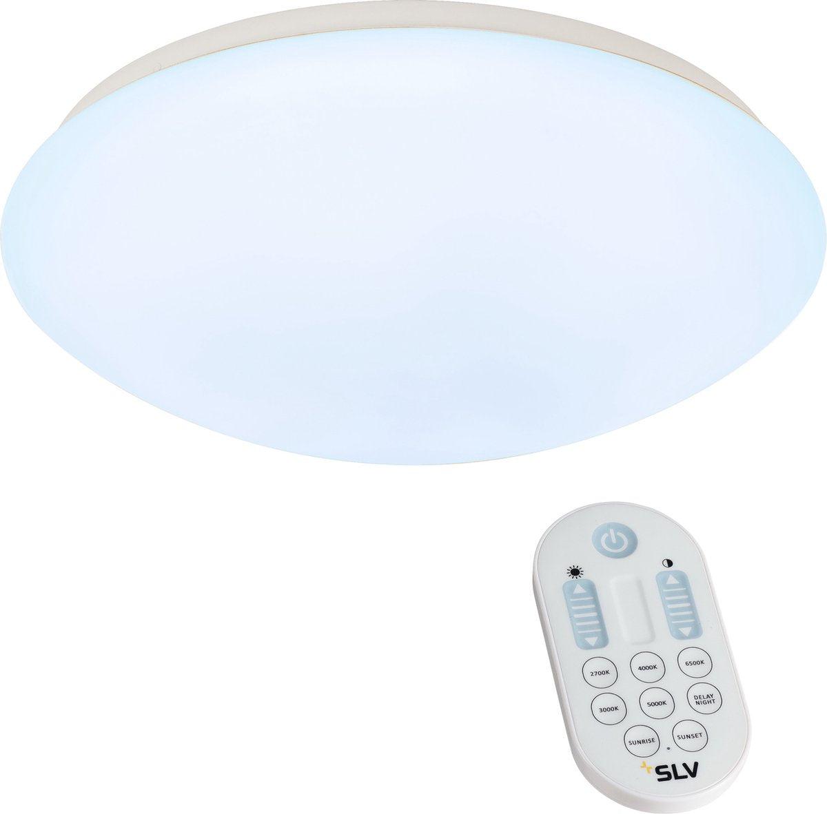 LED Plafondlamp 48 cm met afstandsbediening - Kleur licht en hoeveelheid dimbaar - 52W Plafondlampen LED.nl
