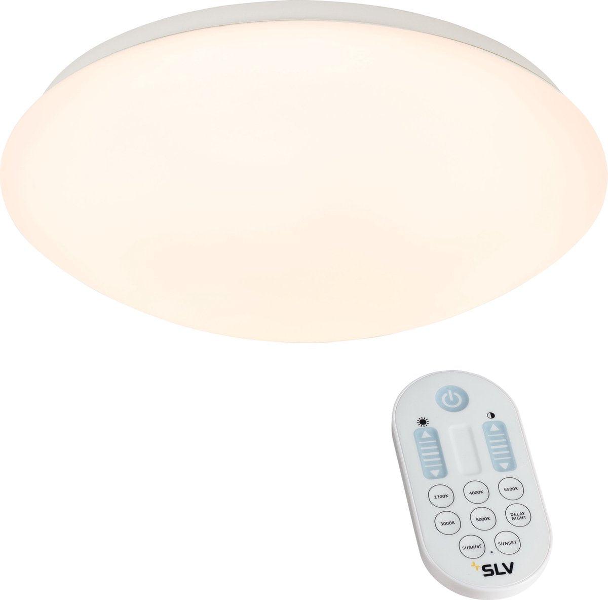 LED Plafondlamp 48 cm met afstandsbediening - Kleur licht en hoeveelheid dimbaar - 52W Plafondlampen LED.nl