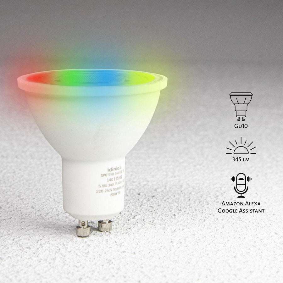 LED's Light LED Prikspot met Stekker - Kantelbaar - GU10 fitting - IP54 - Model Melfi - Zwart Prikspotjes LED.nl